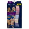 imageFruit of the Loom Womens High Cut Briefs Fit for Me Plus Size UnderwearBrief  Beyondsoft Cotton Blend  Assorted