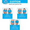 imageFruit of the Loom Womens High Cut Briefs Fit for Me Plus Size UnderwearHipster  Cotton  Assorted