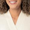 imageFruit of the Loom Womens Lightweight Waffle Knit Kimono RobeMarshmallow
