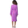 imageFruit of the Loom Womens Lightweight Waffle Knit Kimono RobeRadiant Orchid