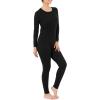 imageFruit of the Loom Womens Micro Waffle Premium Thermal SetBlack
