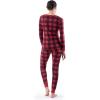 imageFruit of the Loom Womens Micro Waffle Premium Thermal SetBuffalo Plaid