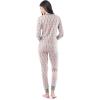 imageFruit of the Loom Womens Micro Waffle Premium Thermal SetFair Isle White