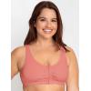 imageFruit of the Loom Womens MultiPack Front Closure Cotton BraDesert Dusk Olive NightBlack