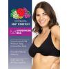 imageFruit of the Loom Womens Unlined Underwire BraCotton ampamp Spandex Blend for Natural Shape and FlexibilityBlk White 86ck Grey Heather