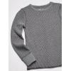 imageFruit of the Loom boys Premium 2pack Thermal Waffle Crew TopHeather GreystoneNatural