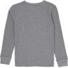 imageFruit of the Loom boys Premium 2pack Thermal Waffle Crew TopHeather GreystoneNatural