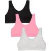 Neon Pink/Black Hue/Grey Heather