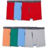 imageFruit of the Loom Boys Boxer Briefs with Coolzone Fly7 Pack  Assorted Colors