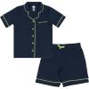 imageFruit of the Loom Boys Energize Loose Fit Pajama SetTimes Square Navy