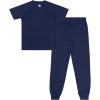 imageFruit of the Loom Boys Relaxing Comfort Loose Fit 2Piece Pajama SetNavy