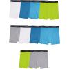 imageFruit of the Loom Boys and Toddler Boxer Briefs Tag Free ampamp Breathable Underwear Assorted Color Multipacks10 Pack  Assorted Colors