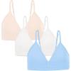 imageFruit of the Loom Girls Soft and Smooth Training BraDeja BlueLt NudeWhite