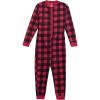 imageFruit of the Loom Kids Premium Thermal Waffle Union SuitBuffalo Check