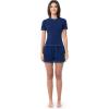 imageFruit of the Loom Womens Energize Sleeve Tee and Shorts Sleep Pajama SetNavy