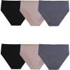 imageFruit of the Loom Womens High Cut Briefs Fit for Me Plus Size UnderwearHi Cut  Microfiber  Assorted
