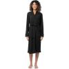 imageFruit of the Loom Womens Lightweight Waffle Knit Kimono RobeBlack