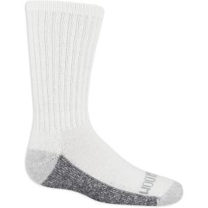 imageFruit of the Loom Boys Dual Defense Crew Socks 10 PackWhite
