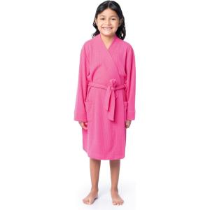 imageFruit of the Loom Girls Classic Waffle RobeRose