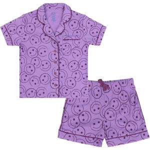 imageFruit of the Loom Girls Energize Loose Fit Pajama SetCandy Grape