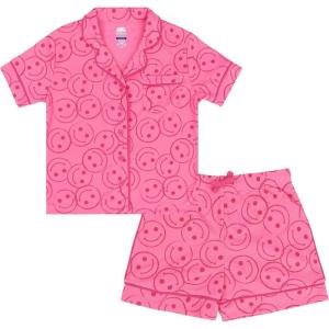 imageFruit of the Loom Girls Energize Loose Fit Pajama SetFrosted Pink
