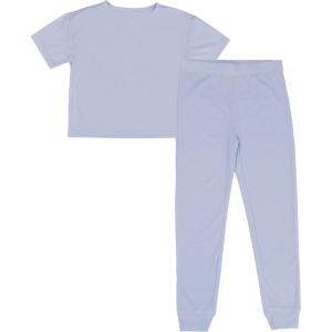 imageFruit of the Loom Girls Relaxing Comfort Loose Fit 2Piece Pajama SetLilac Whisper