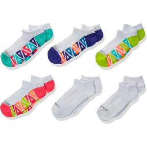 imageFruit of the Loom Little Girls 10 Pair No Show SocksWhite