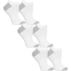 imageFruit of the Loom Womens 6 Pair Pack Core Socks White 6 Pack 410