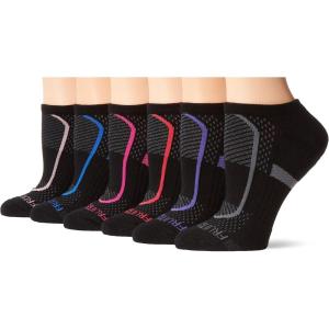 imageFruit of the Loom Womens Coolzone Active Lightweight Cotton SocksBlack Assortment