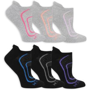 imageFruit of the Loom Womens Coolzone Active Lightweight Cotton SocksGreyBlack Assortment