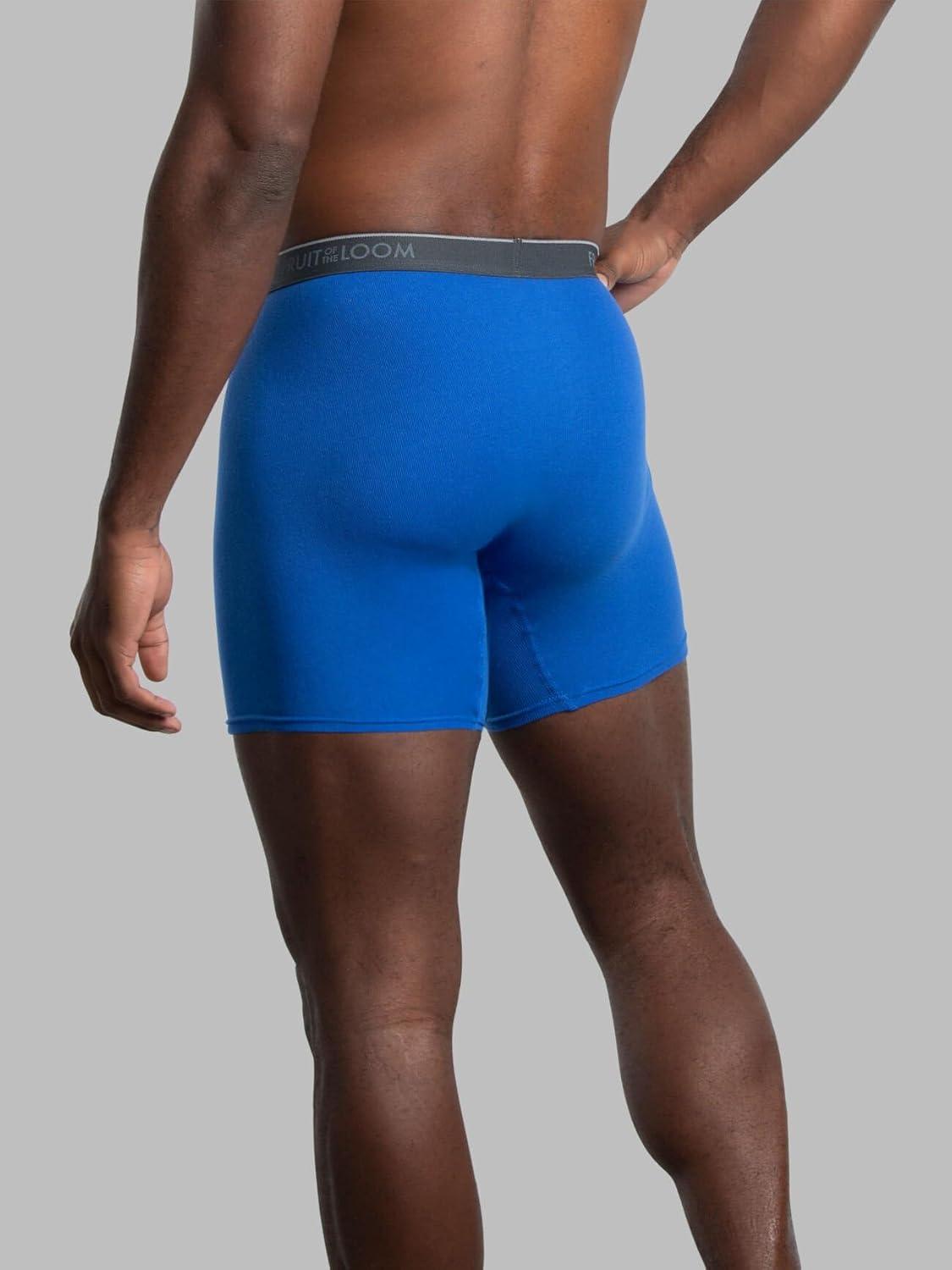 imageFruit of the Loom Mens Coolzone Boxer Briefs Moisture Wicking ampamp Breathable Assorted Color Multipacks6 Pack  Assorted Colors
