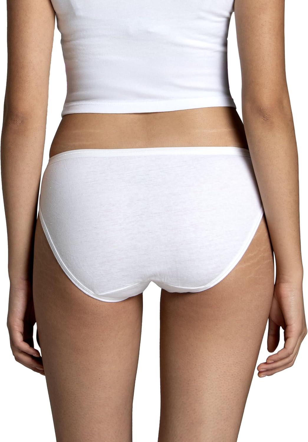 imageFruit of the Loom Womens Eversoft Cotton Bikini Underwear Tag Free ampamp Breathable Cotton10 PackAssorted Neutrals 5