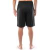imageFruit of the Loom Mens 2Pack Jersey Knit Sleep Pajama ShortsBlackLight Grey Heather
