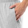imageFruit of the Loom Mens 2Pack Jersey Knit Sleep Pajama ShortsBlackLight Grey Heather