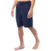 imageFruit of the Loom Mens 2Pack Jersey Knit Sleep Pajama ShortsNavyLight Grey Heather