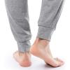 imageFruit of the Loom Mens 360 Stretch Crewneck Top and Jogger Pant Sleep Pajama SetGrey Heather