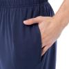imageFruit of the Loom Mens 360 Stretch Crewneck Top and Jogger Pant Sleep Pajama SetNavy