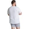 imageFruit of the Loom Mens Big ampamp Tall Breathable UndershirtsWhite