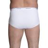 imageFruit of the Loom Mens Big and Tall TagFree UnderwearBig Man  Brief  3 Pack White