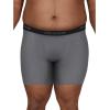 imageFruit of the Loom Mens Big and Tall TagFree UnderwearBig Man  Cotton Stretch Boxer Brief  6 Pack RedBlueGrey