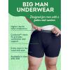 imageFruit of the Loom Mens Coolzone Boxer Briefs Moisture Wicking ampamp Breathable Assorted Color MultipacksBig Man  7 Pack  Assorted Blue