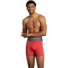 imageFruit of the Loom Mens Getaway Boxer Briefs Lightweight Breathable Fabric Quick Dry ampamp Odor ControlRegular Leg  Assorted Colors