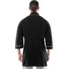 imageFruit of the Loom Mens Jersey Knit Kimono RobeBlack