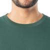imageFruit of the Loom Mens Jersey Knit Top and Flannel Pant Pajama Sleep SetGreenNavy Plaid