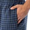 imageFruit of the Loom Mens Jersey Knit Top and Flannel Pant Pajama Sleep SetNavyNavy Plaid