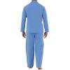 imageFruit of the Loom Mens Long Sleeve Broadcloth Pajama SetFrench Blue