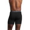 imageFruit of the Loom Mens Micro Stretch Boxer Briefs Designed to Move with You Lightweight ampamp Moisture Wicking5 Pack  Black