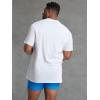 imageFruit of the Loom Mens Premium Big ampamp Tall UndershirtsTall Man  Crew  6 Pack White
