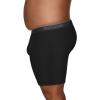 imageFruit of the Loom Mens Premium TagFree Cotton Underwear Regular ampamp Big ManBig Man  3 Pack  BlackGray