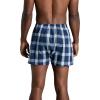 imageFruit of the Loom Mens Premium TagFree Cotton Underwear Regular ampamp Big ManBoxer  4 Pack  Woven Assorted